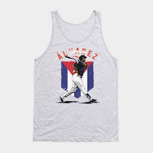 Yordan Alvarez Houston Country Flag Tank Top